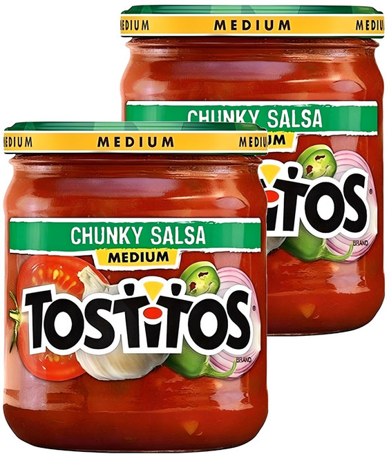 TOSTITOS 莎莎醬 中辣, 439.4g, 2罐