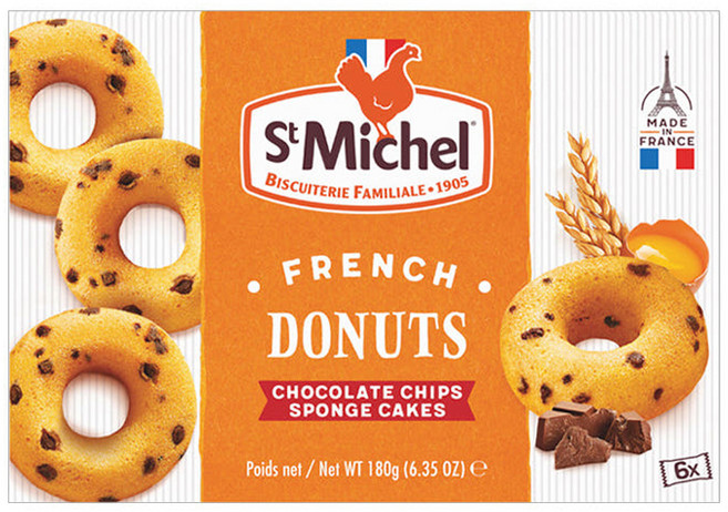 생미쉘 프렌치 초코칩도넛 6p, 180g, 1개