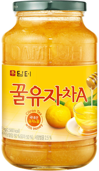 담터 꿀유자차A, 1kg, 1개입, 1개