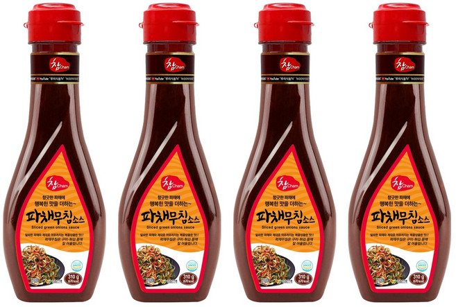 우리식품 파채무침 소스, 310g, 4개