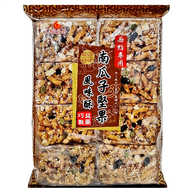 Chaio-E 巧益 南瓜子堅果風味酥, 400g, 1包