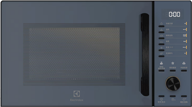 Electrolux 伊萊克斯 極致美味500 獨立式燒烤微波爐 藍色 23L, EMG23D22NB