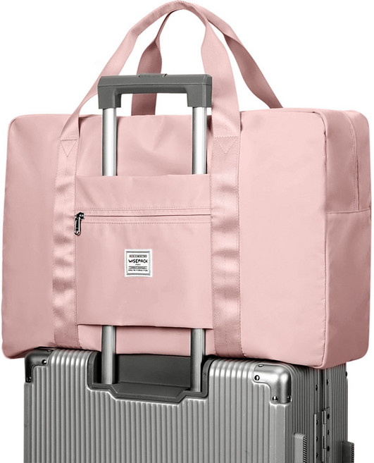 아필코 접이식 여행용 보스턴백 캐리어 결합 보조가방