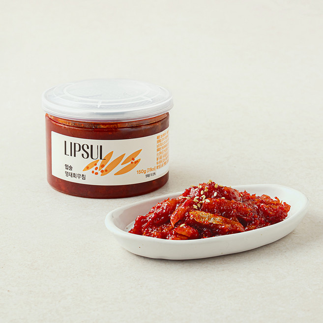 입술 명태회 무침, 150g, 1개