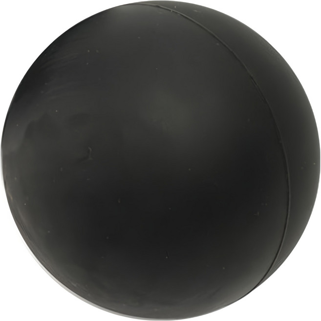 筋膜放鬆按摩球 63mm 115g, 黑色, 1個