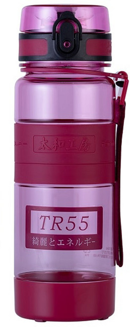 太和工房 TR55系列 運動水壺, 莓紅色, 700ml, 1個