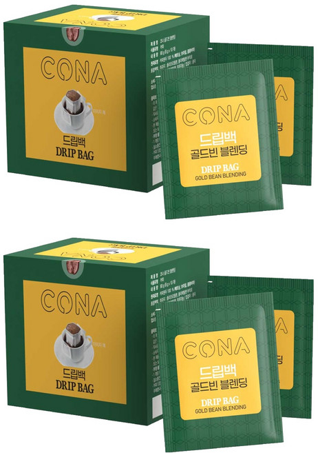CONA 드립백 골드빈블렌딩, 8g, 10개입, 2개