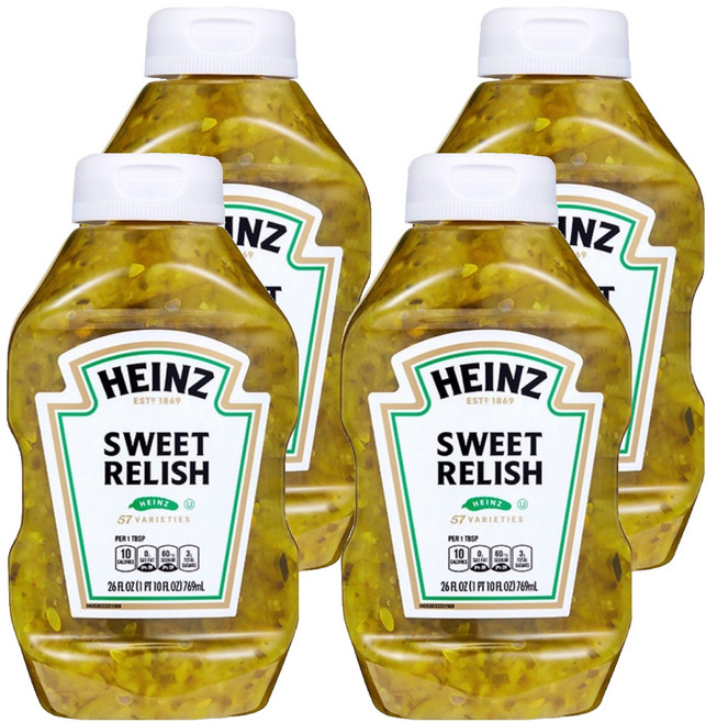 하인즈 스위트 랠리쉬, 769ml, 4개