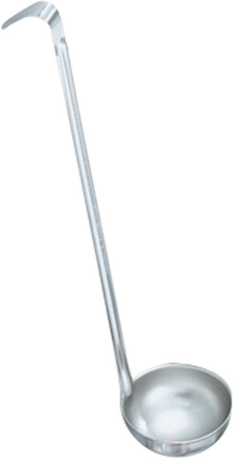 VOLLRATH 經濟型湯勺-2oz 耐用不鏽鋼材質 輕巧易用 適用於家庭與商業場合, 1支, 銀色