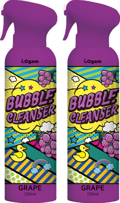 아이오감 버블클렌저 포도, 250ml, 2개