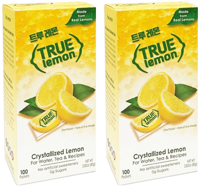 트루시트러스 트루레몬 에이드분말, 800mg, 100개입, 2개