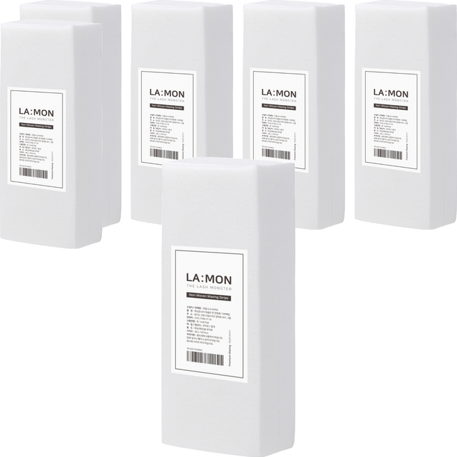 라몽 제모용 무슬린천 컷팅형, 6개