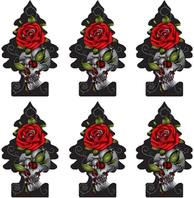 리틀트리 종이 방향제, 로즈쏜, 6개