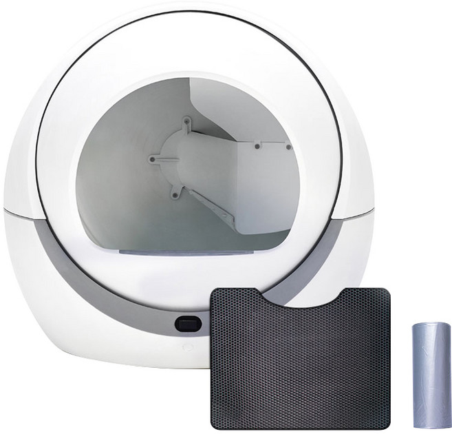 디클 펫트리 고양이 자동 화장실, 혼합색상, 1개