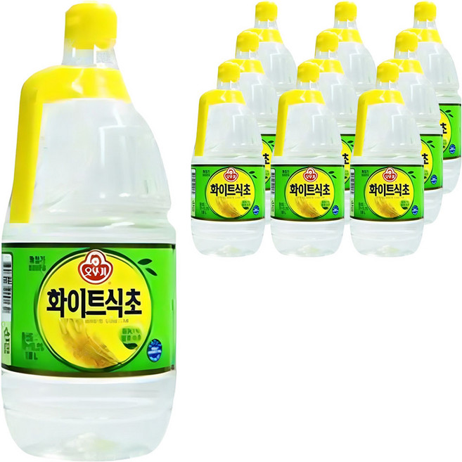 오뚜기 화이트 식초, 1.8L, 10개
