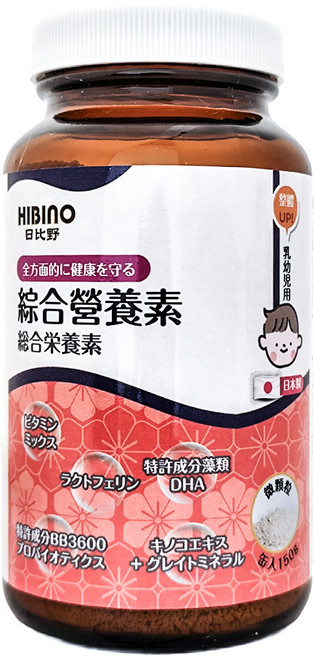 日比野 綜合營養素, 150g, 1瓶