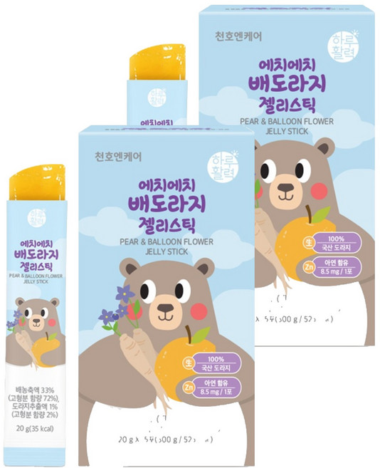 하루활력 에치에치 배도라지 젤리스틱, 20g, 30개