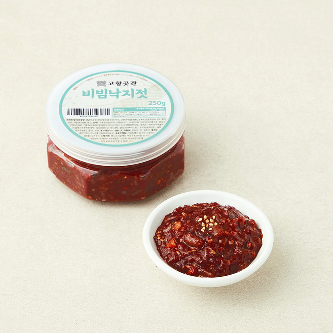 고향곳간 비빔 낙지젓, 250g, 1개