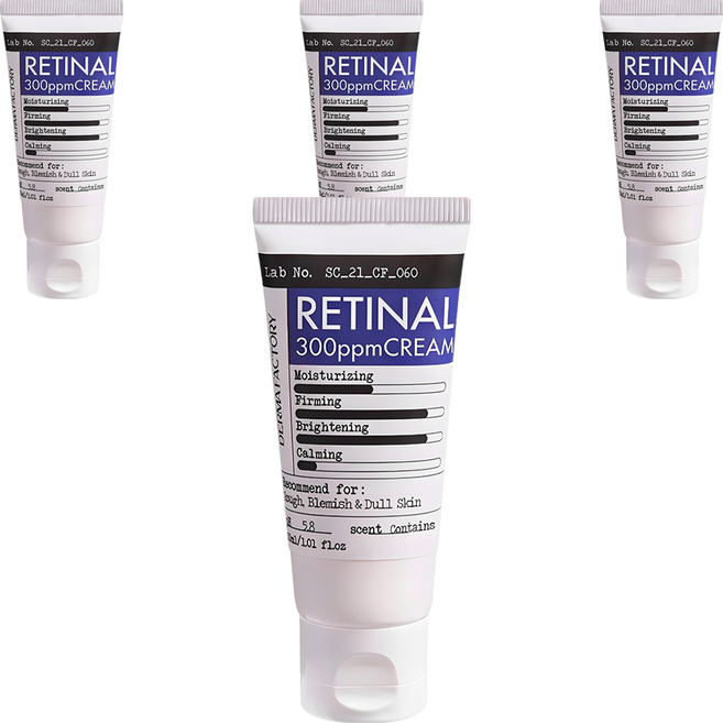 더마팩토리 레티날 300ppm 크림, 30ml, 4개