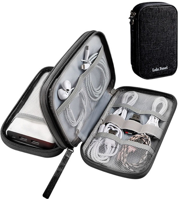 트래블라라 케이블파우치 2단