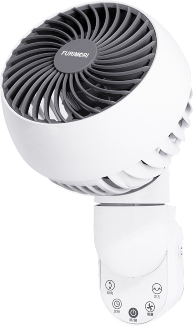 FURIMORI 富力森 6吋遙控擺頭壁掛扇 FU-368 三段風速 左右擺頭 上下擺頭 定時功能