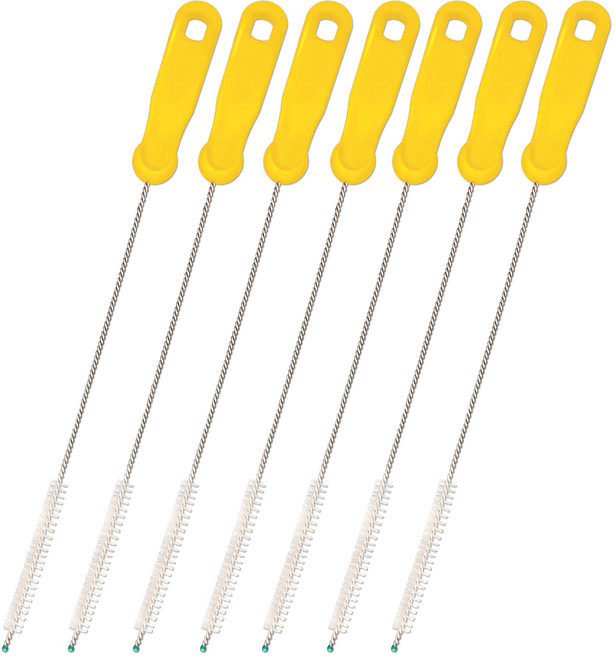 하이비 빨대세척솔, 7개, 옐로우