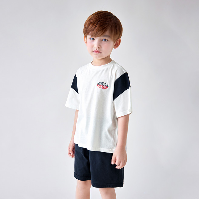 WALTONKIDS 男童經典配色上下裝套組