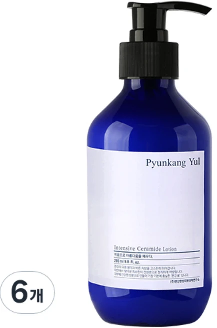 편강율 고보습 세라마이드 바디로션, 290ml, 6개 - 쿠팡