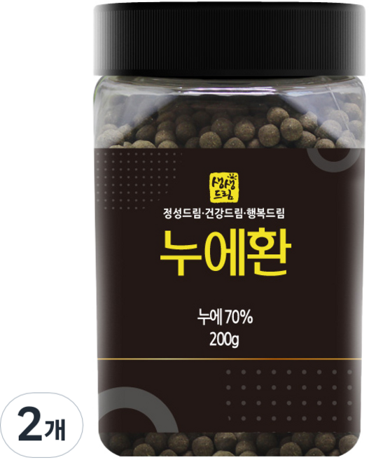 생생드림 국산 누에환, 2개, 200g