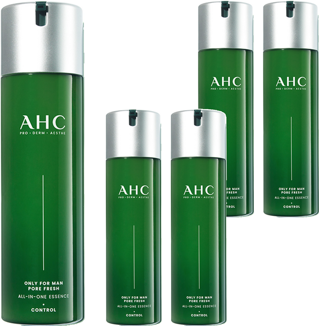 AHC 온리 포 맨 포어 프레쉬 올인원 에센스, 200ml, 5개
