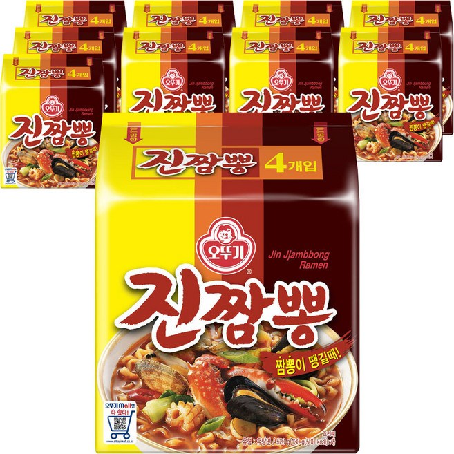 오뚜기 진짬뽕 130g, 40개