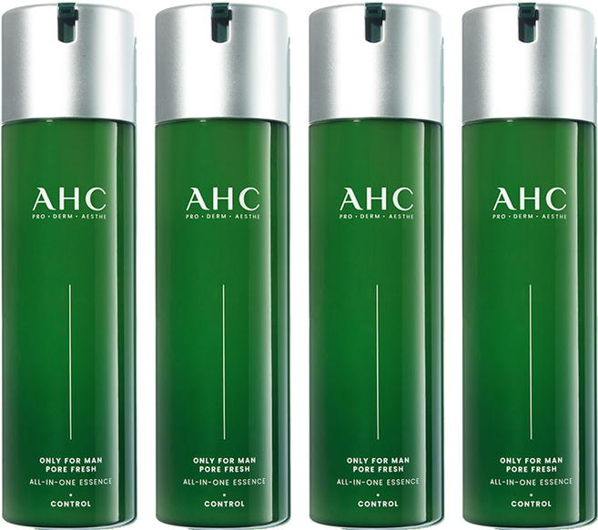 AHC 온리 포 맨 포어 프레쉬 올인원 에센스, 200ml, 4개