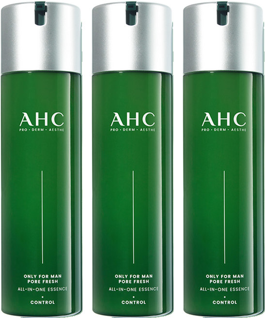 AHC 온리 포 맨 포어 프레쉬 올인원 에센스, 200ml, 3개
