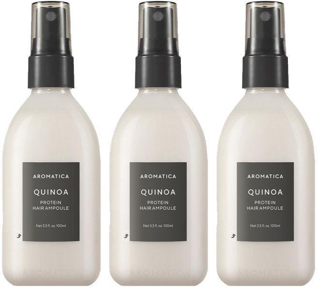 아로마티카 퀴노아 프로틴 헤어 앰플, 100ml, 3개