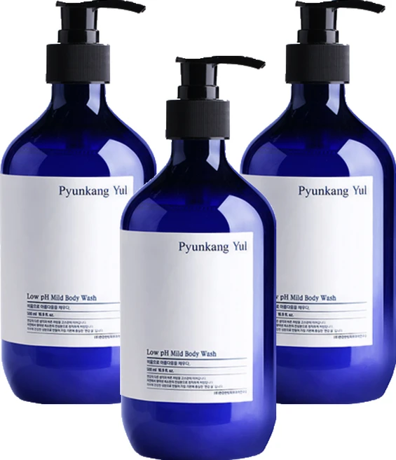 편강율 약산성 마일드 바디워시, 500ml, 3개 - 쿠팡