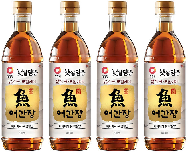 햇살담은 어간장, 4개, 830ml