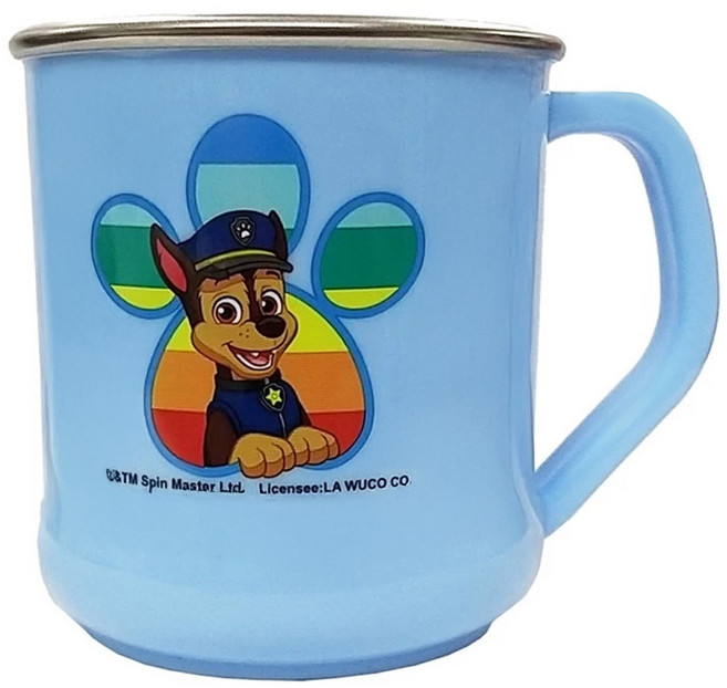 PAW PATROL 汪汪隊立大功 不鏽鋼水杯, 藍色, 1個