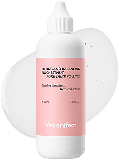 veganifect 無花果栗子毛孔深層皮脂軟化劑, 1瓶, 150ml