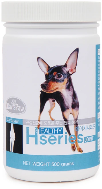 데이스포 강아지 에이치시리즈 영양제, 뼈/관절강화, 500g, 1개 - 쿠팡