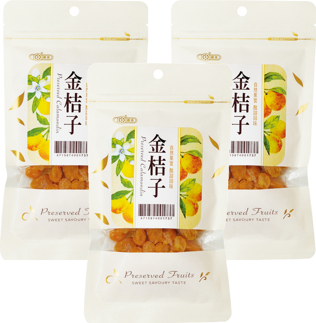 惠香 金桔子, 140g, 3包