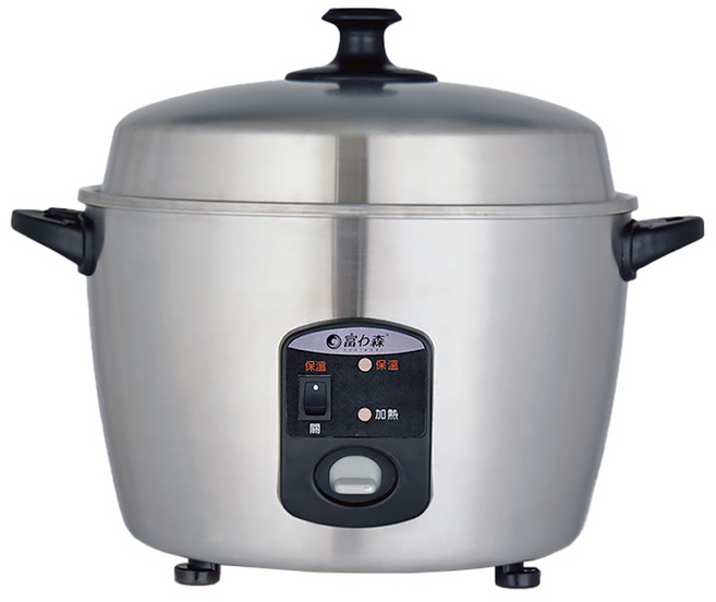 FURIMORI 富力森 11人份養生電鍋 FU-P10 304不鏽鋼材質 安全耐用