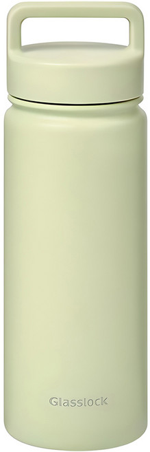 글라스락 스포티 핸들 텀블러, 페일그린, 500ml, 1개