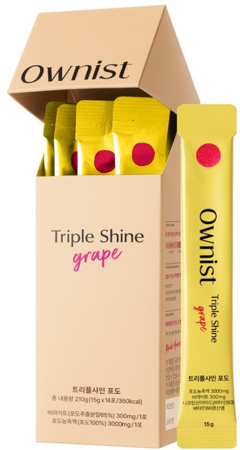 오니스트 트리플샤인 포도, 14회분, 1박스