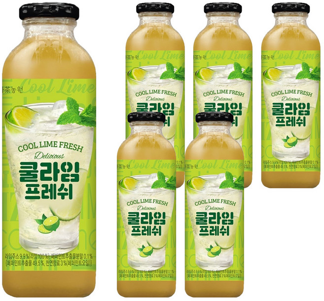 다농원 쿨라임 프레쉬, 600g, 6개