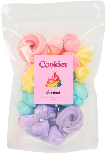 아리감성 지퍼팩형 오리지널 머랭쿠키, 35g, 1개