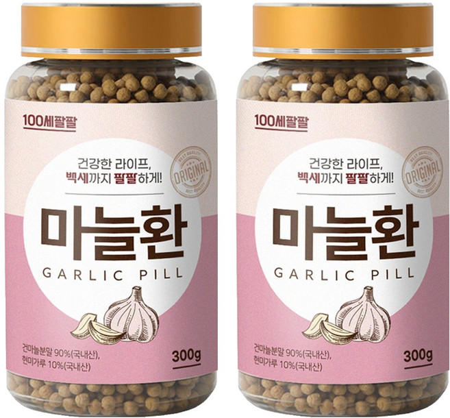 백세팔팔 마늘환, 300g, 2개