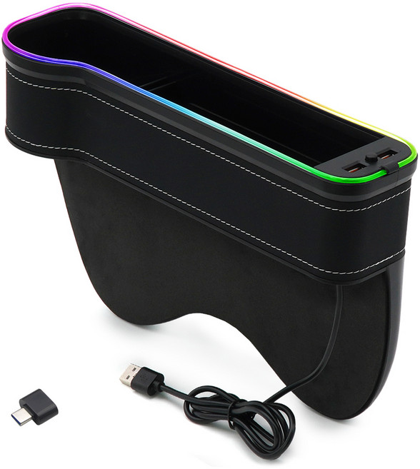 에이스피드 충전 사이드포켓 운전석, 블랙, 1개