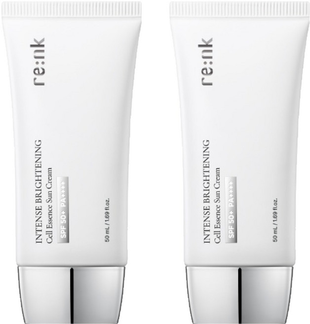 리엔케이 브라이트닝 셀 에센스 선크림 SPF50+ PA++++, 50ml, 2개