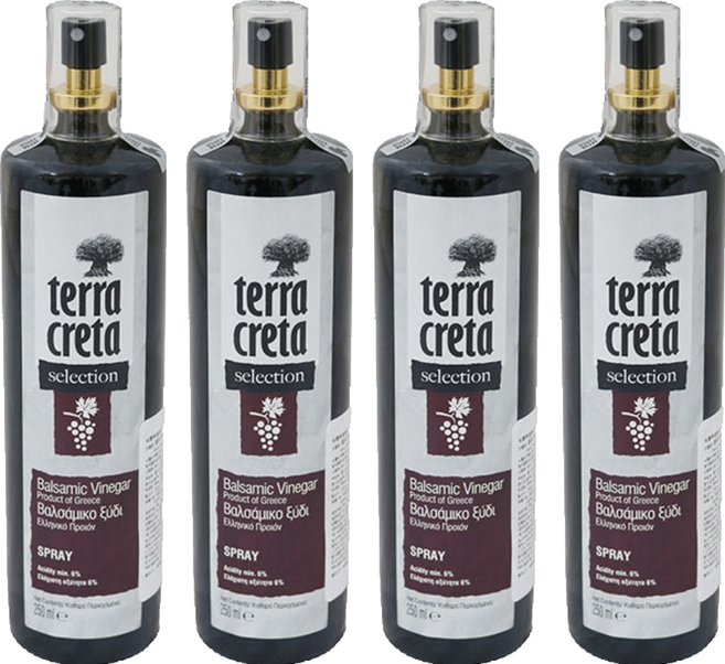 테라크레타 발사믹 식초 스프레이, 4개, 250ml