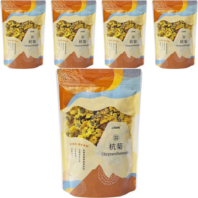 山海經脈 杭菊, 50g, 1入, 5包